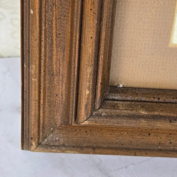 Vintage 1950's Woodblock Print "Owl and Cherry" by Eiichi Kotozuka Framed Glass - Picture 12 of 16